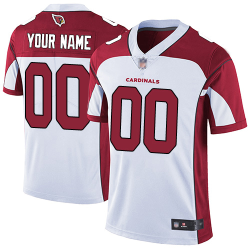 Limited White Men Road Jersey NFL Customized Football Arizona Cardinals Vapor Untouchable->customized nfl jersey->Custom Jersey